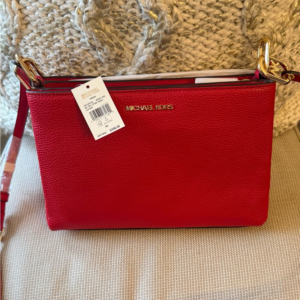 MICHAEL Michael Kors Red Crossbody Bag